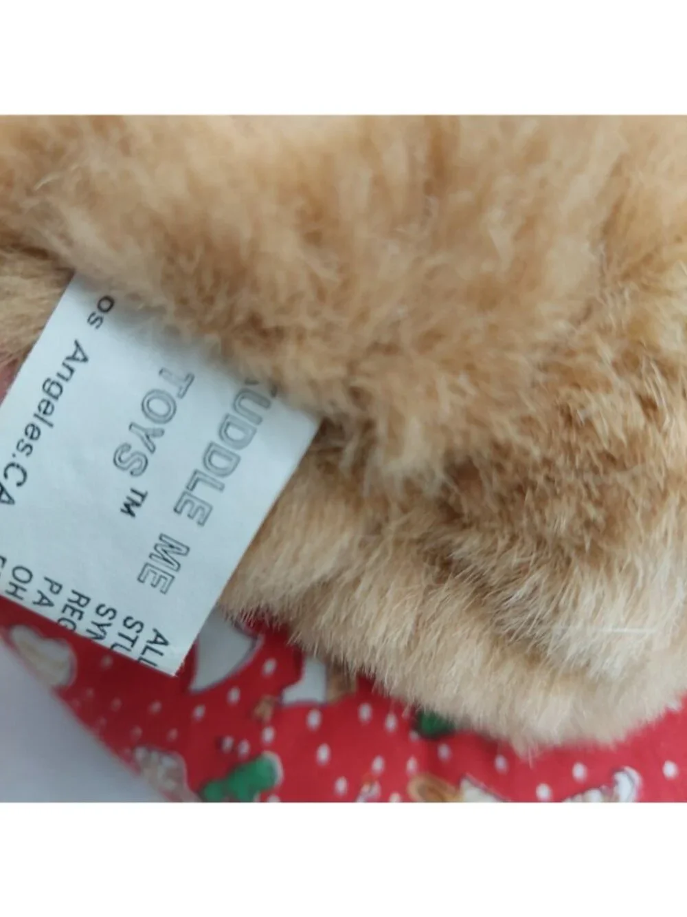 Kuddle Me Toys Christmas Bear On The Moon Plush 10